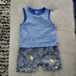 GAP toddler tank romper one piece 18mo